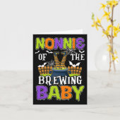Carte Nonnie du costume d'Halloween de Brewing Byby  (Fleur jaune)