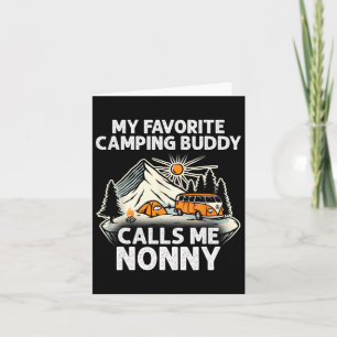 Carte Nonny Camper Mes Camping Amoureux Appelez-Moi N