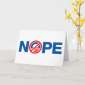 CARTE NOPE (Fleur jaune)