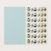 Carte Nordic Pâques (Outside Unfolded)