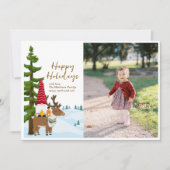 Carte Nordic Trek Flat Holiday (Devant)