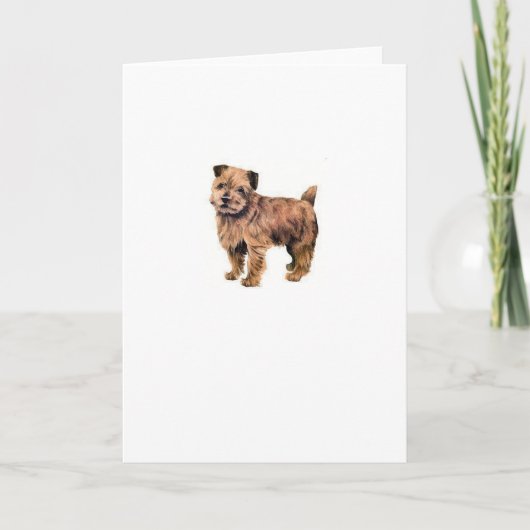 Carte Norfolk Terrier (Devant)