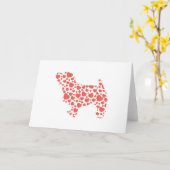 Carte Norfolk Terrier (Fleur jaune)