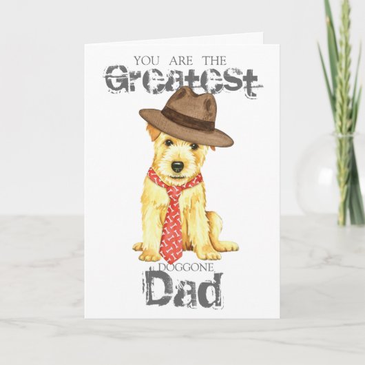 Carte Norfolk Terrier Papa (Devant)