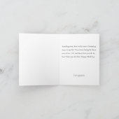 Carte Normal Gray Cockatiel with Flowers Custom Birthday (Intérieur)