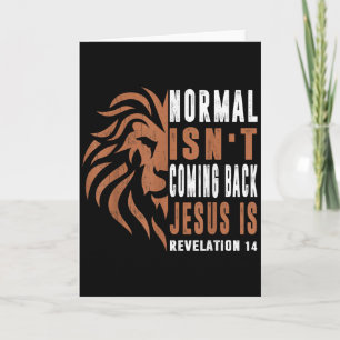 Carte Normal Ne Revient Pas Jésus Est Papa Hommes Religi