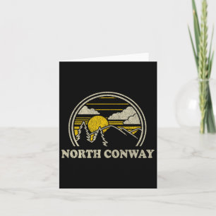 Carte North Conway New Hampshire Nh T Shirt Vintage Hiki