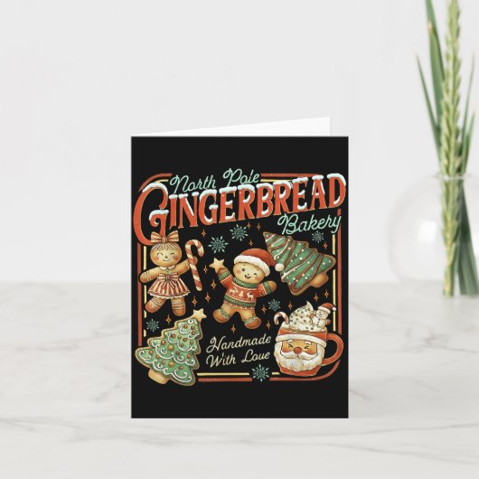 Carte North Le Gingerbread Bakery Christmas  (Devant)