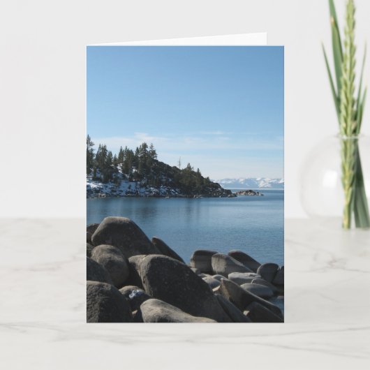 Carte North Shore Lake Tahoe, Incline Village, Nevada (Devant)