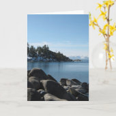 Carte North Shore Lake Tahoe, Incline Village, Nevada (Fleur jaune)