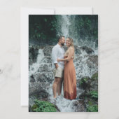 Carte Northern Lights Magical Moment Save the Date Photo (Dos)