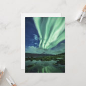 Carte Northern Lights Norvège (Devant/Arrière en situation)