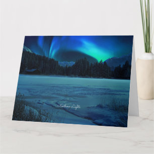 Carte Northern Lights, photo pittoresque,