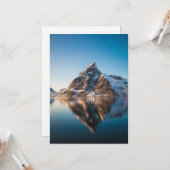 Carte Norvège Lofoten (Devant/Arrière en situation)