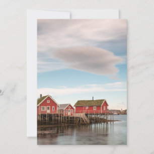 Carte Norvège Lofoten Village de pêche