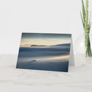 Carte Norvège Paysage neigeux