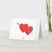 Carte norvégienne de Saint-Valentin (Dos)
