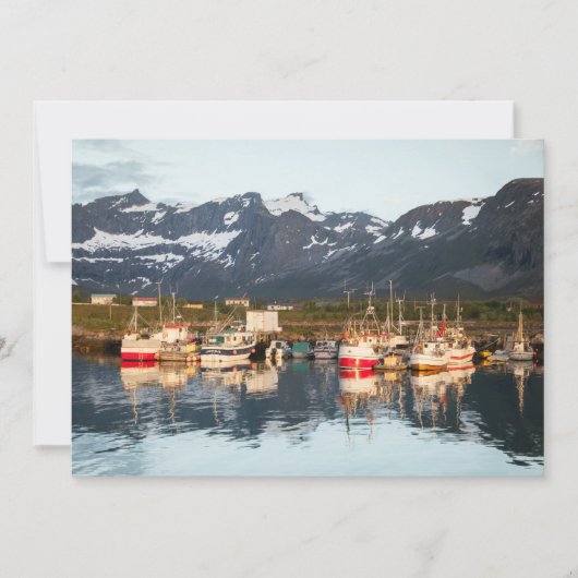 Carte norvégienne pour bateaux de pêche (Devant)