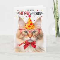 Norwegian Forest Cat Orange MEOWvelous Anniversair