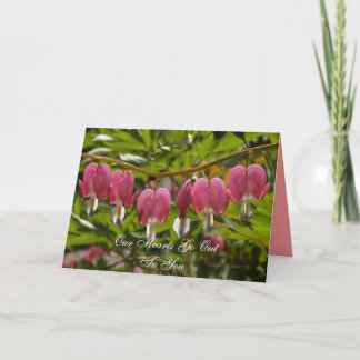 Carte Nos coeurs sortent à vous