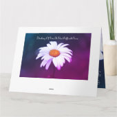 Carte Nos Condoléances Pensent À Vous (Dos)