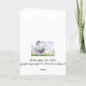 Carte Nos pensées et nos prières sont avec vous. (Dos)