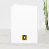 Carte Nos pensées sont avec vous - moderne (Dos)