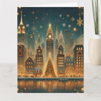 Carte Nostalgic New York Christmas - Iconic Holiday