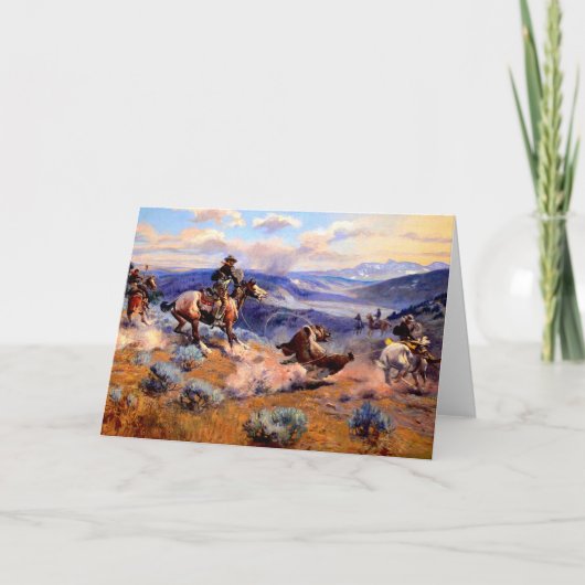 Carte Nostalgie occidentale (Devant)