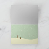 Carte Nostalgique de Noël (Intérieur)