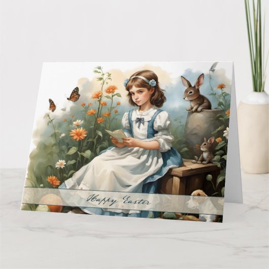 Carte Nostalgique de Pâques (Devant)