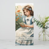 Carte Nostalgique de Pâques (Debout devant)