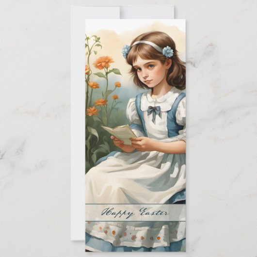 Carte Nostalgique de Pâques (Devant)
