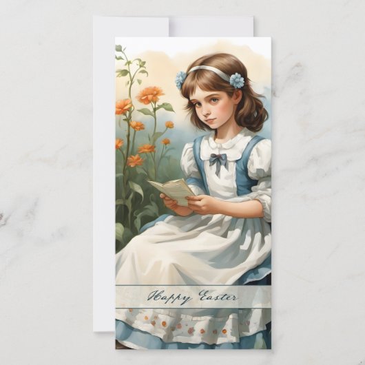 Carte Nostalgique de Pâques (Devant)