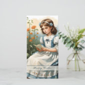 Carte Nostalgique de Pâques (Debout devant)
