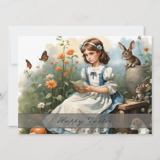 Carte Nostalgique de Pâques (Devant)