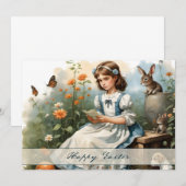 Carte Nostalgique de Pâques (Devant / Derrière)