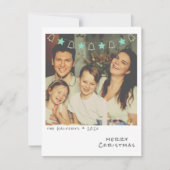 Carte Nostalgique Instant Photo Christmas (Devant)