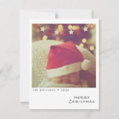 Carte Nostalgique Instant Photo Christmas (Devant)
