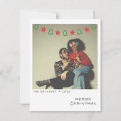 Carte Nostalgique Instant Photo Christmas (Devant)