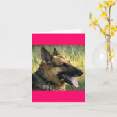 Carte Nota Blair Chien Chien Chien Chien Chien All (Fleur jaune)