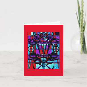 Carte Nota Vierge (Art Déco/Steampunk)