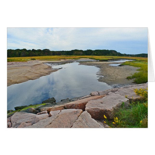 Carte Notcard Hammonasset (Devant horizontal)