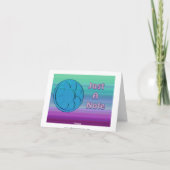 Carte note bleu et violet (Dos)