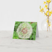Carte - Note - Bougie de Dandelion (Fleur jaune)