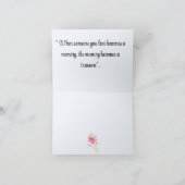 Carte Note Card : In Sympathy (Intérieur)