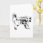 Carte Note Chaude, Allure Dorée (Fleur jaune)