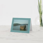 Carte - Note - coque de navire abandonnée dans la (Devant)