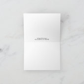 Carte Note d'accueil de Gloucester Winslow (Intérieur)