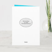 Carte Note d'anniversaire 30 ans sur un trombone (Dos)